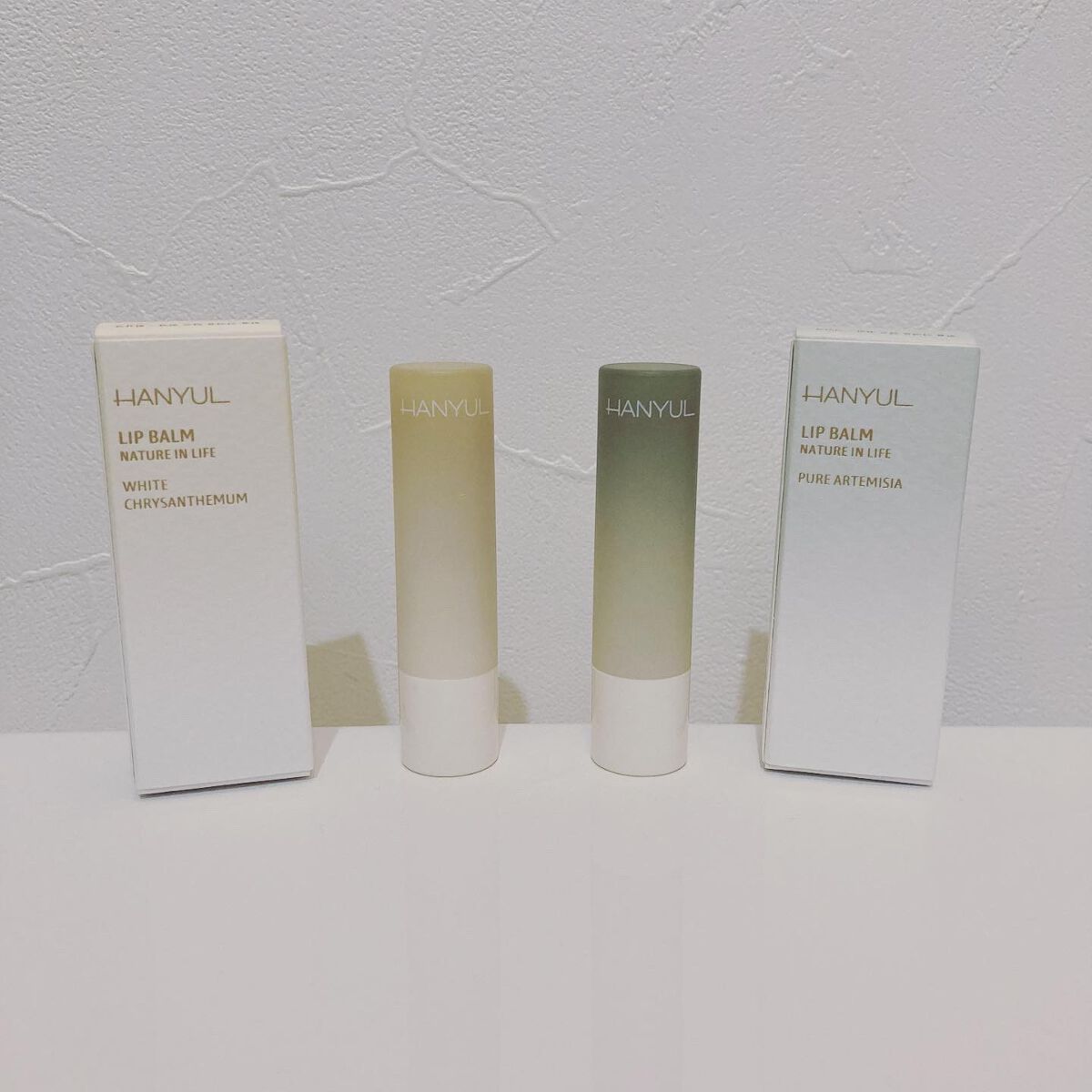 自然に似たリップバーム (白菊/ヨモギ/米/黒豆/紫根)/HANYUL(ハンユル)/リップバームを使ったクチコミ(1枚目)