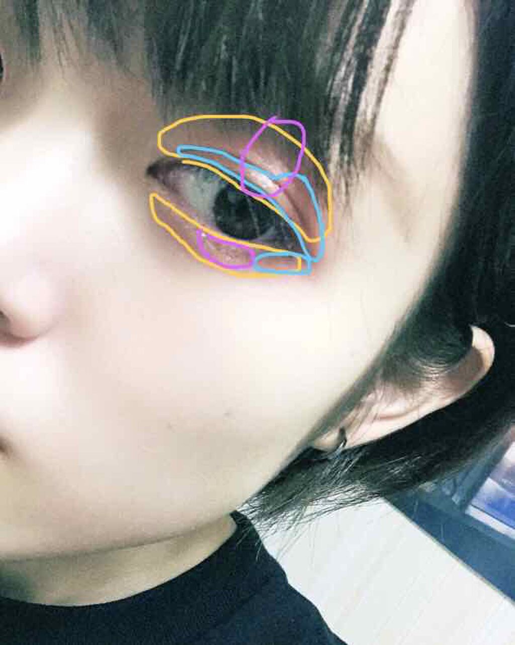 ジューシーピュアアイズ/キャンメイク/アイシャドウパレットを使ったクチコミ(3枚目)