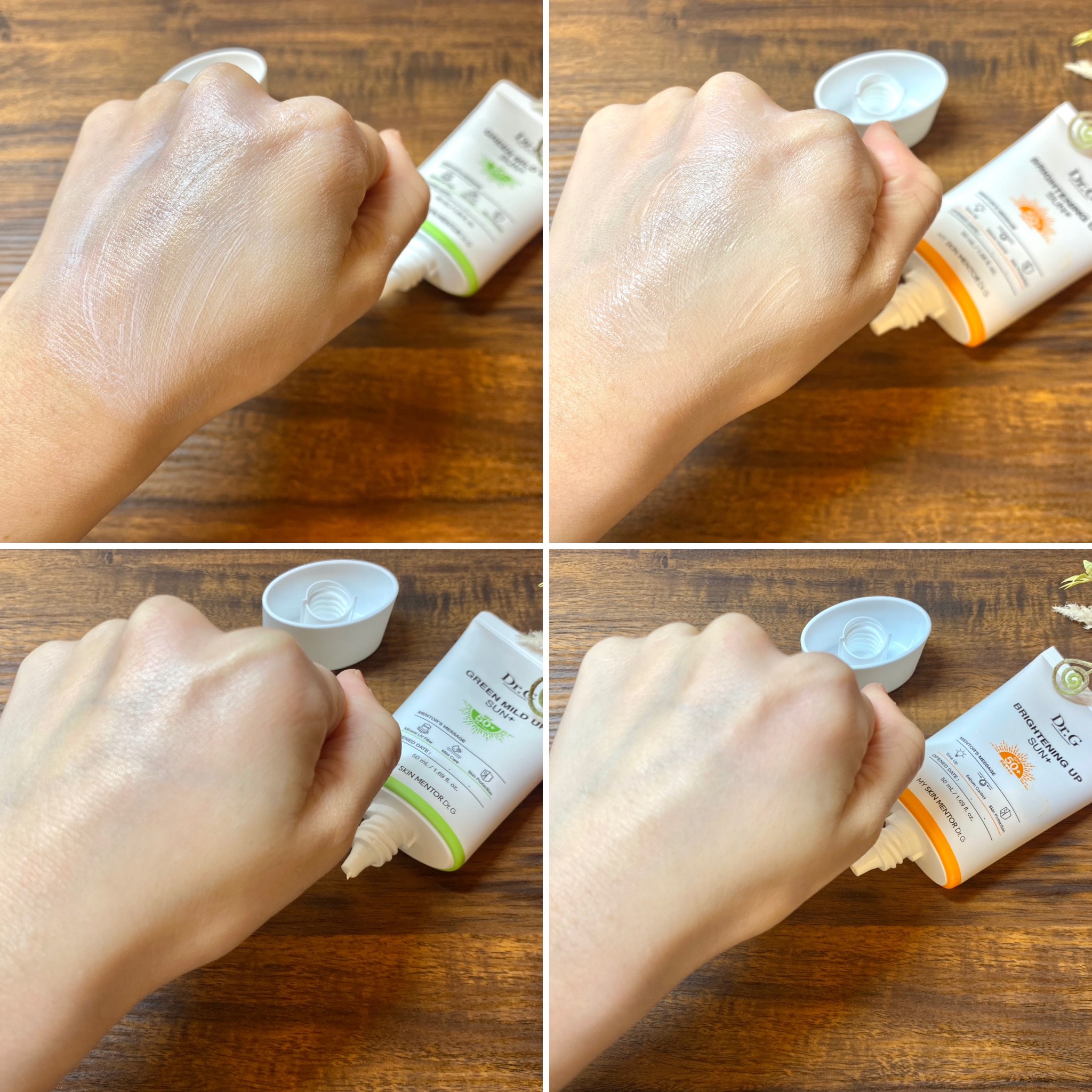 ブライトニングアップサンプラス/Dr.G/日焼け止めクリームを使ったクチコミ（3枚目）