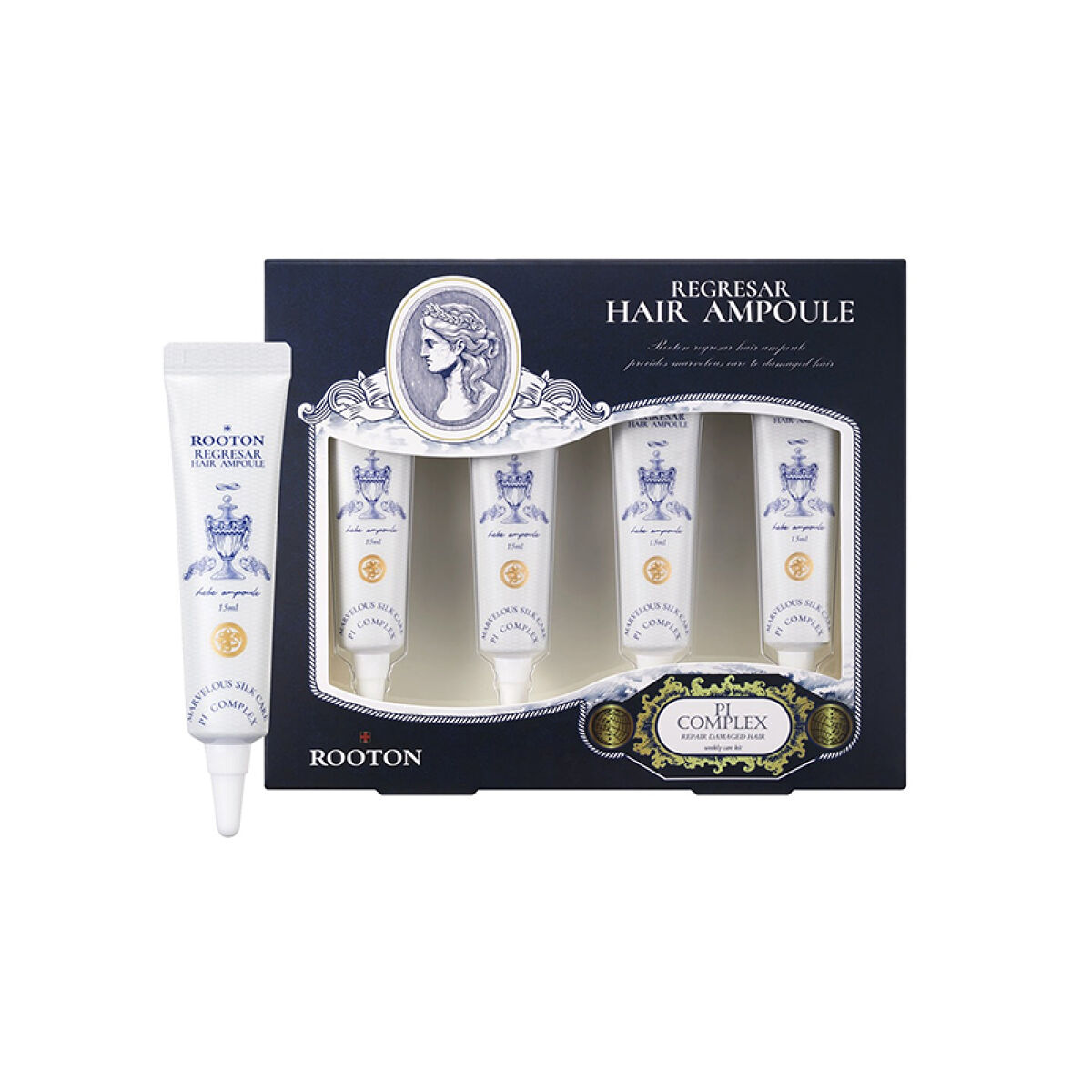 ROOTON リグレジャーヘアアンプル (15ml*4個入り)