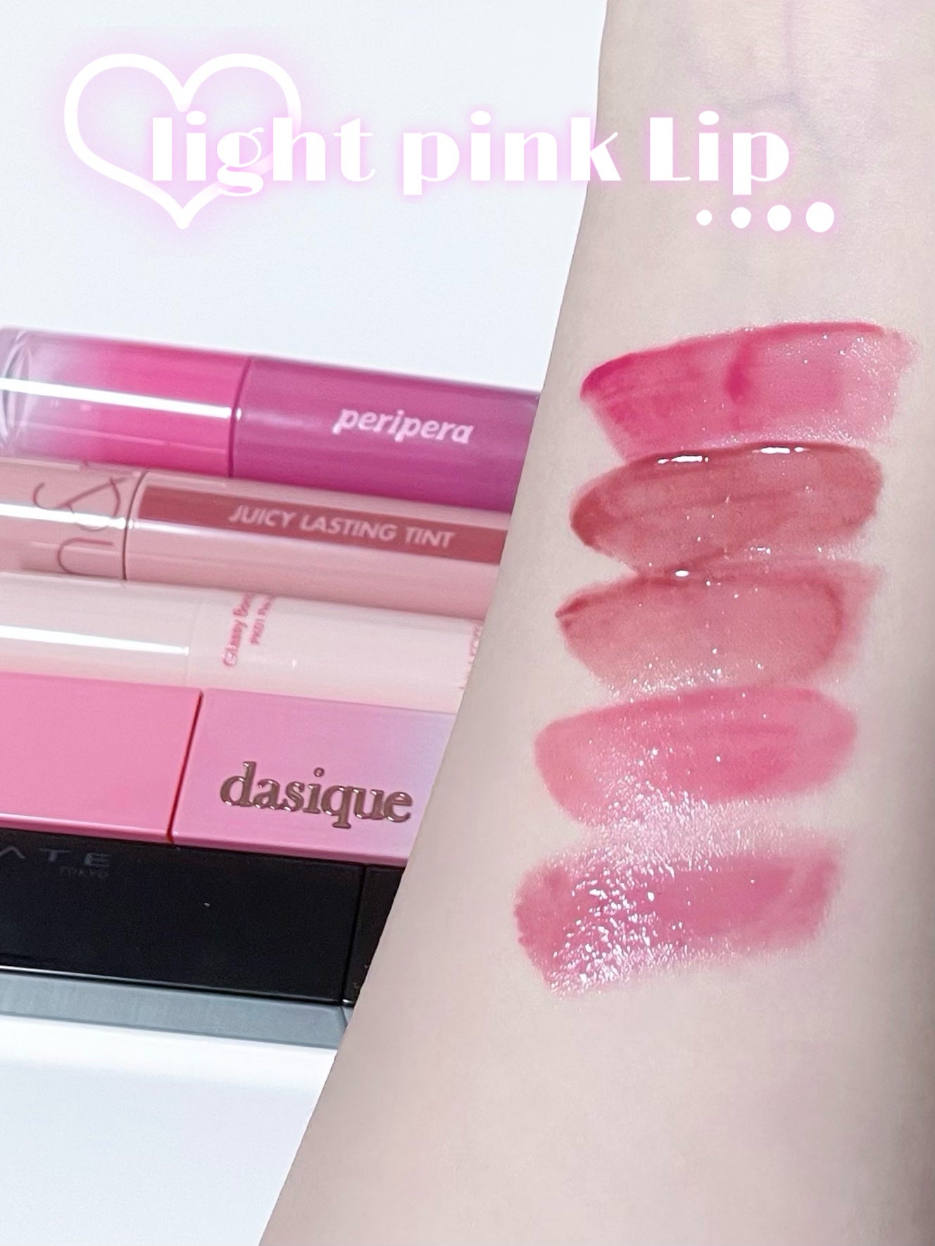 ジューシーラスティングティント/rom&nd/リップティントを使ったクチコミ(1枚目)