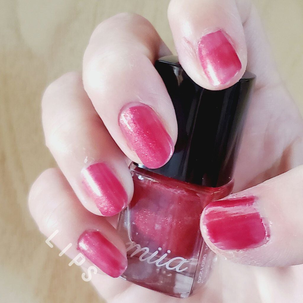 miia ネイルカラー/DAISO/マニキュアを使ったクチコミ(2枚目)