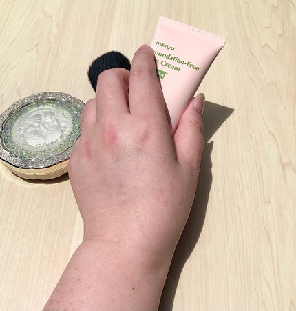 ファンデフリー サンクリーム/manyo/日焼け止めクリームを使ったクチコミ(3枚目)