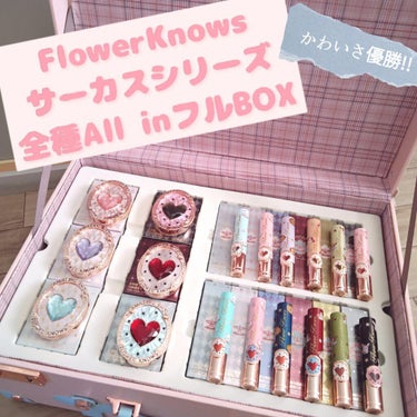 サーカスシリーズ12色アイシャドウパレット /FlowerKnows/アイシャドウパレットを使ったクチコミ（1枚目）