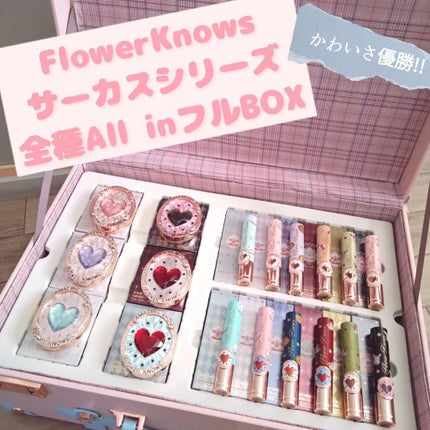 サーカスシリーズ グラデーションブラッシュ /FlowerKnows/パウダーチークを使ったクチコミ(1枚目)