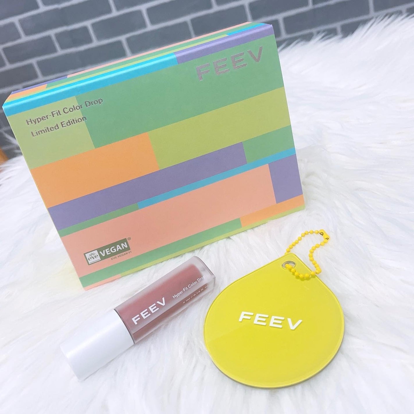 カラードロップ/FEEV/口紅を使ったクチコミ(2枚目)