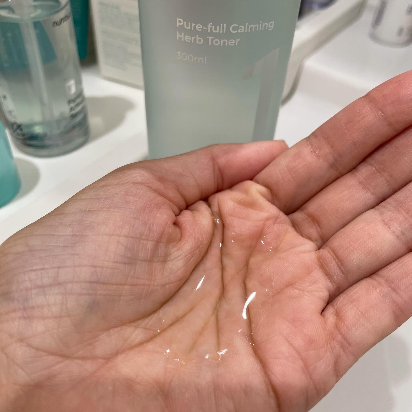 1番 青草たっぷり93％整肌トナー/numbuzin/化粧水を使ったクチコミ（3枚目）