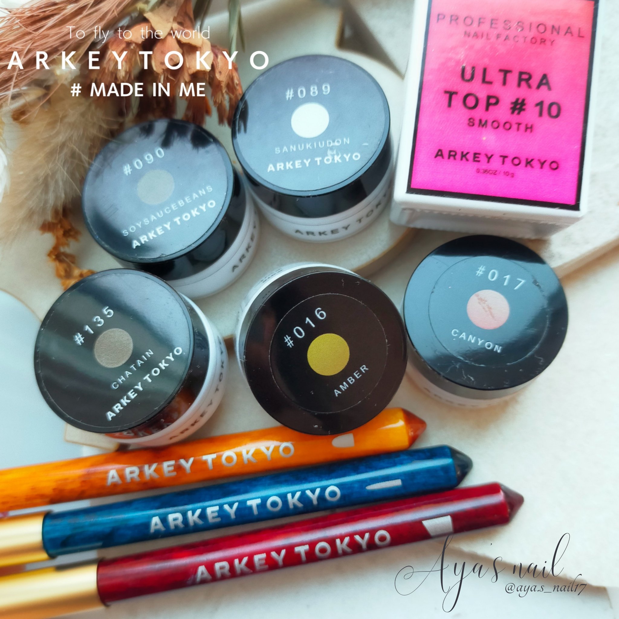 トリコカラージェル/ARKEY TOKYO/ジェルネイルを使ったクチコミ（3枚目）