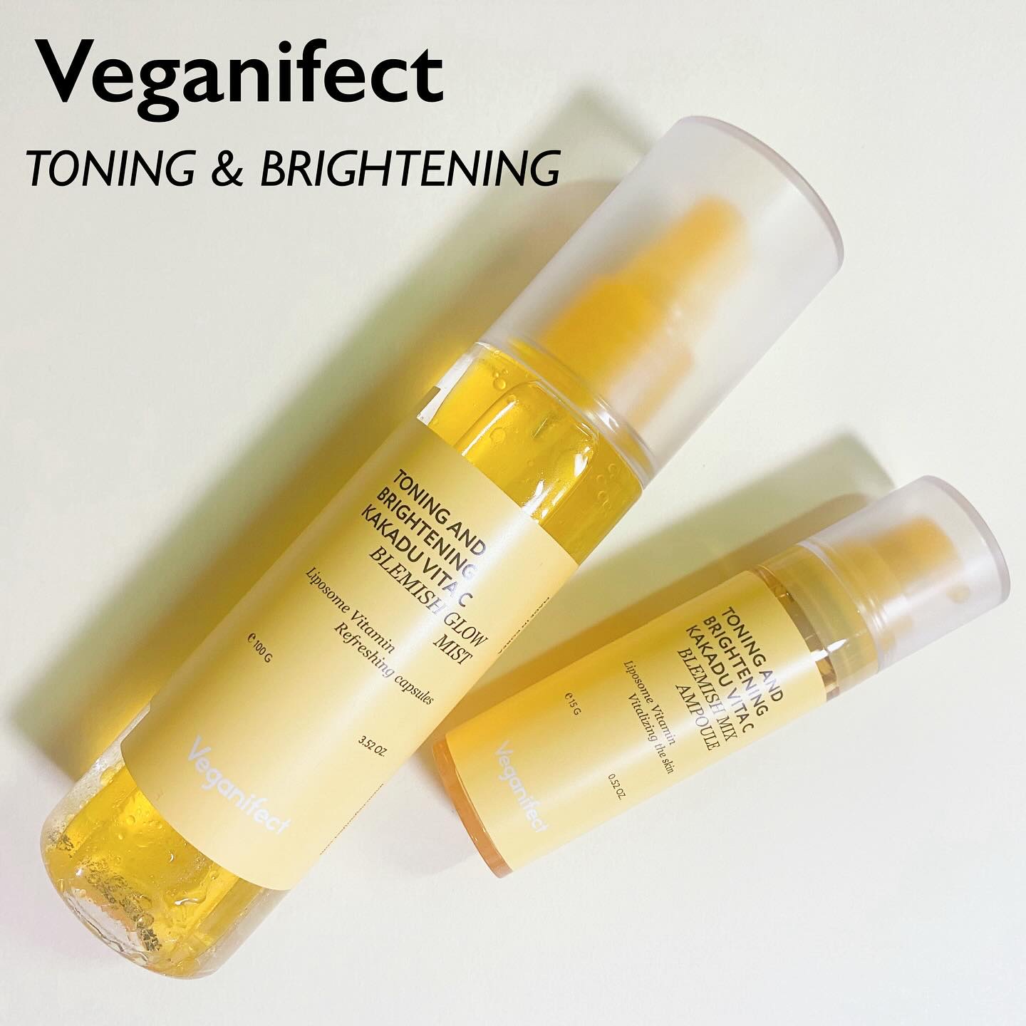 ビタCくすみミックスアンプル/Veganifect/美容液を使ったクチコミ（1枚目）