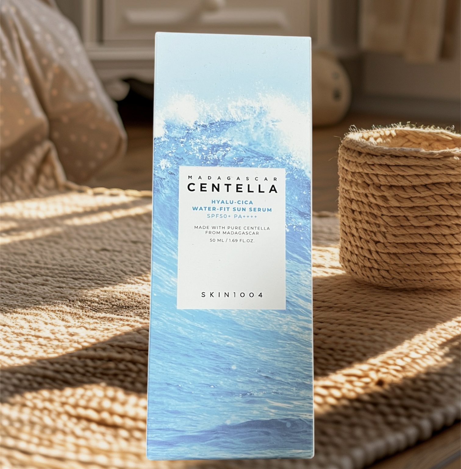 ヒアルーシカ ウォーターフィット サンセラム/SKIN1004/日焼け止めローションを使ったクチコミ（1枚目）