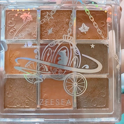 クォーツ 9色アイシャドウパレット(ドリームランドアイシャドウ)/ZEESEA/アイシャドウパレットを使ったクチコミ(1枚目)