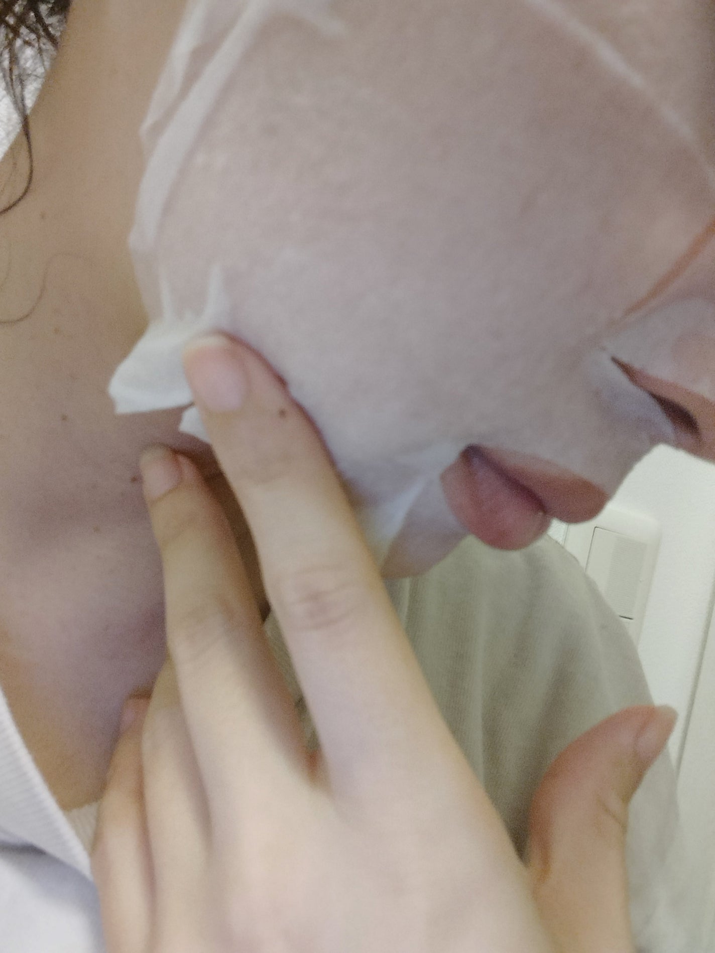 リズム べース デイリーケアマスク(シャイン)/RISM/シートマスク・パックを使ったクチコミ(2枚目)