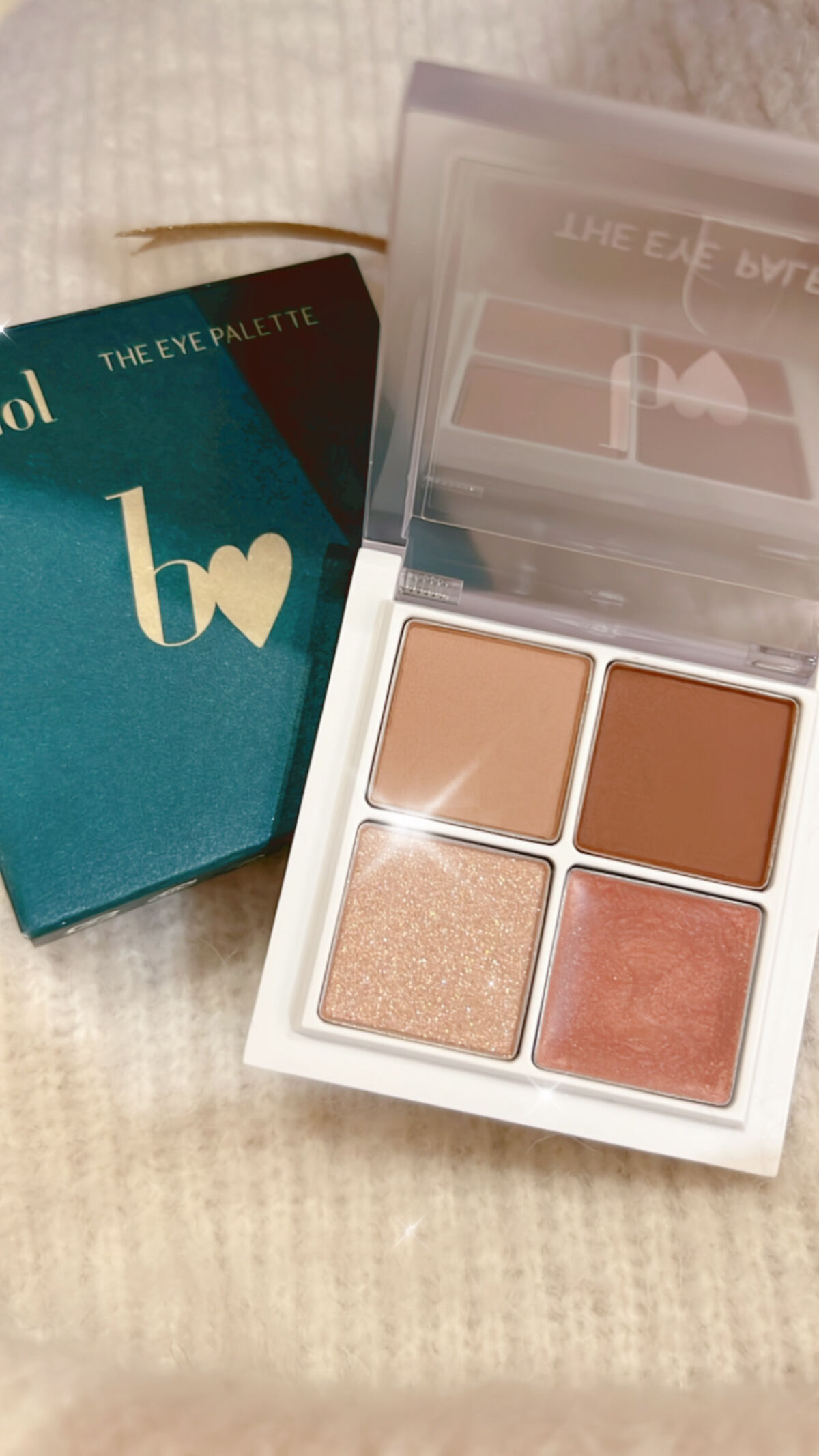 THE アイパレR/b idol/アイシャドウパレットを使ったクチコミ（1枚目）