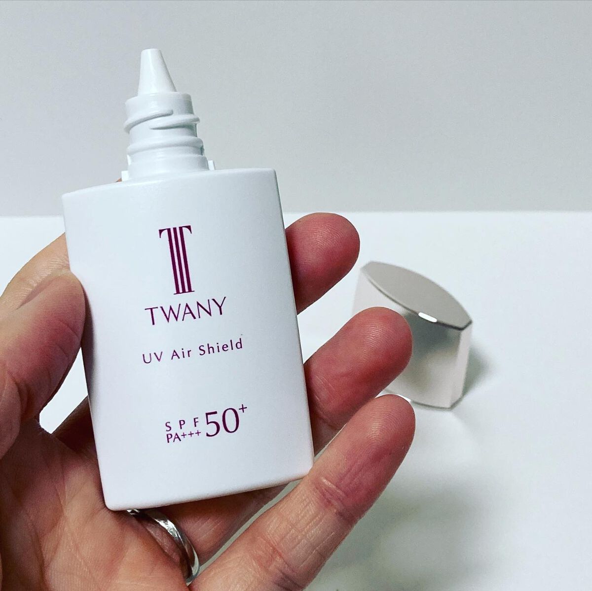 UVエアシールド/TWANY/日焼け止めミルクを使ったクチコミ(2枚目)