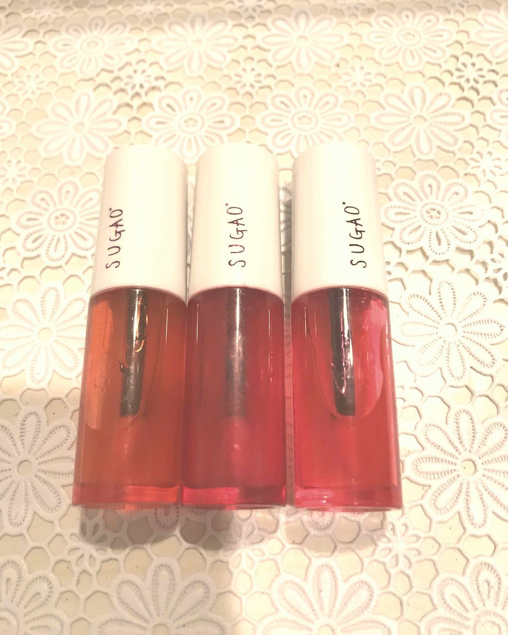 ジュレ感リップティント/SUGAO®/リップグロスを使ったクチコミ(1枚目)