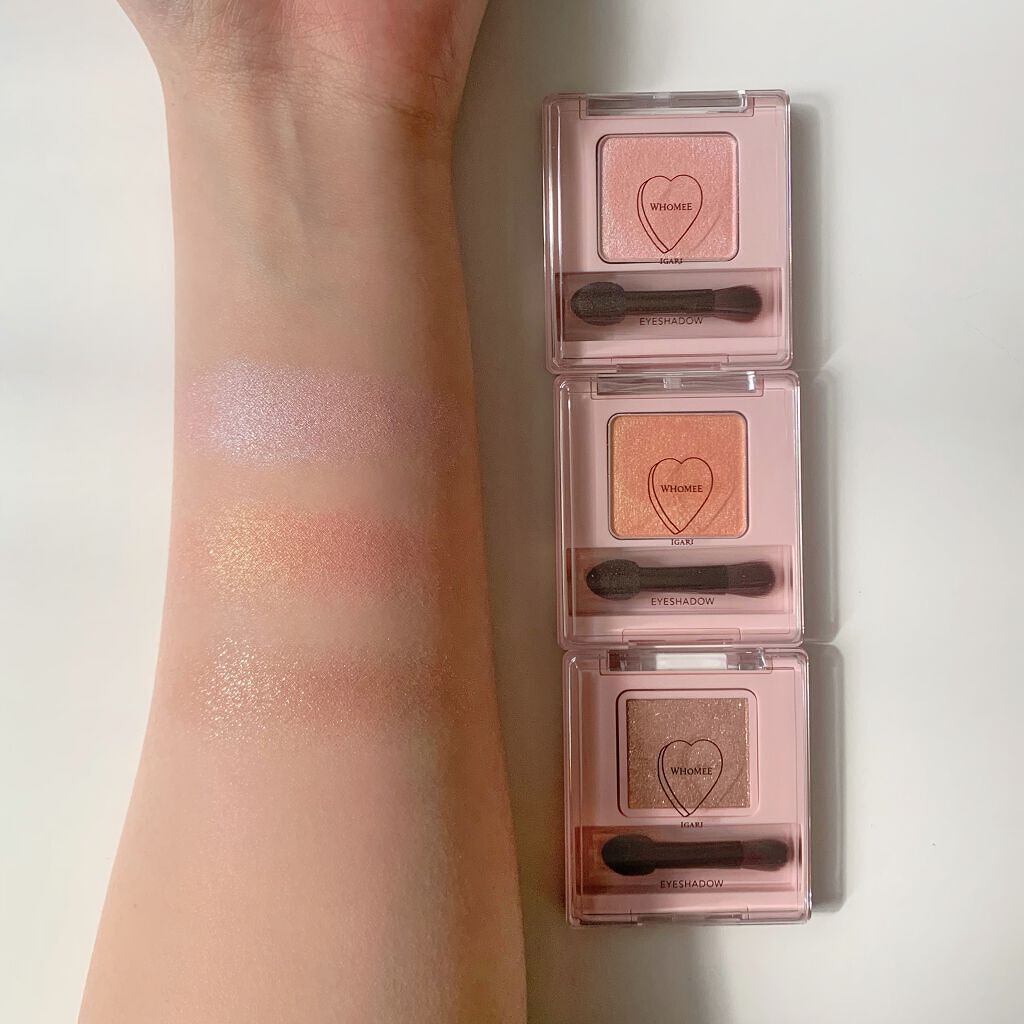 フーミー シングルアイシャドウ/WHOMEE/単色アイシャドウを使ったクチコミ（2枚目）