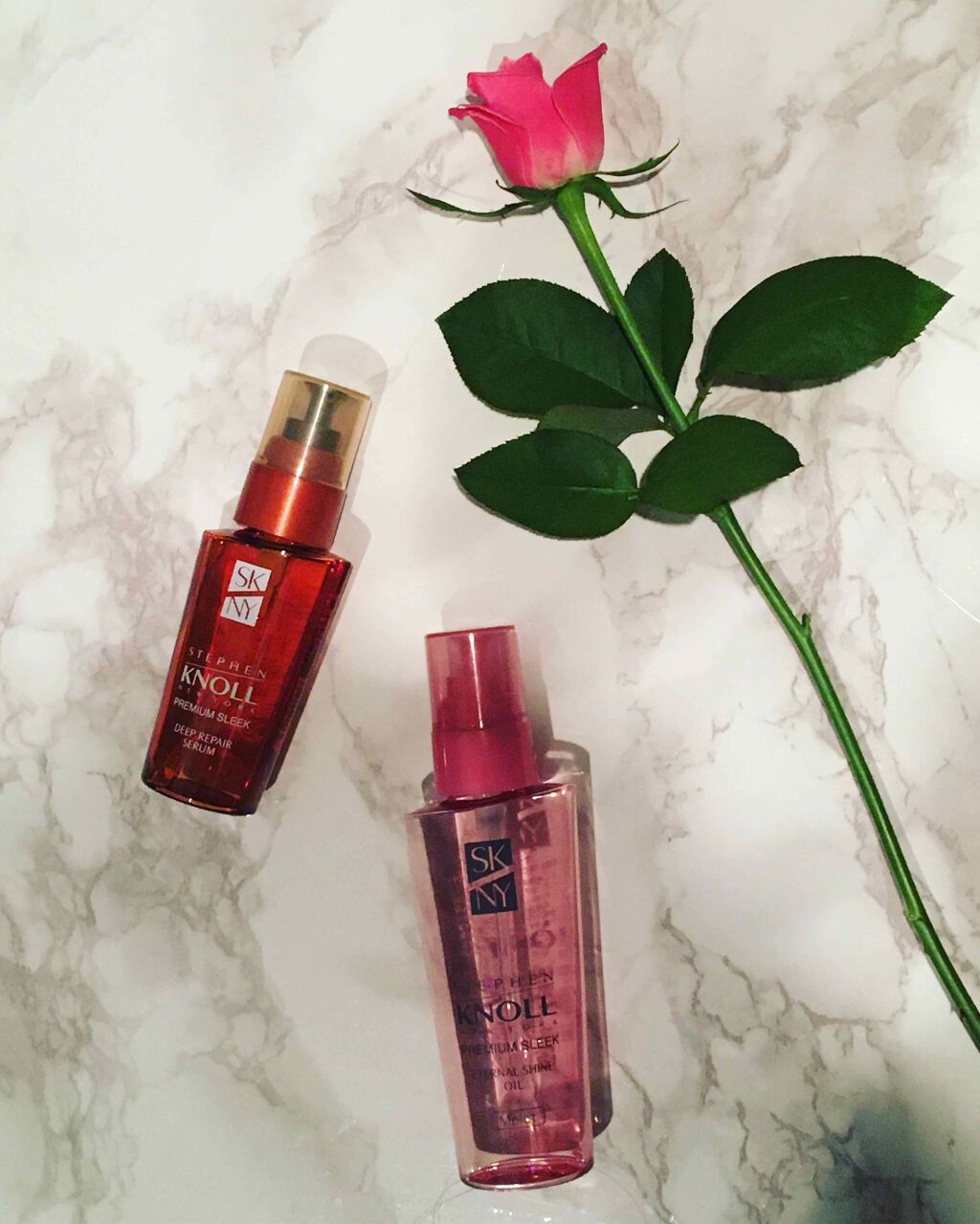 プレミアムスリーク ディープリペア セラム/スティーブンノル ニューヨーク/ヘアオイルを使ったクチコミ（1枚目）