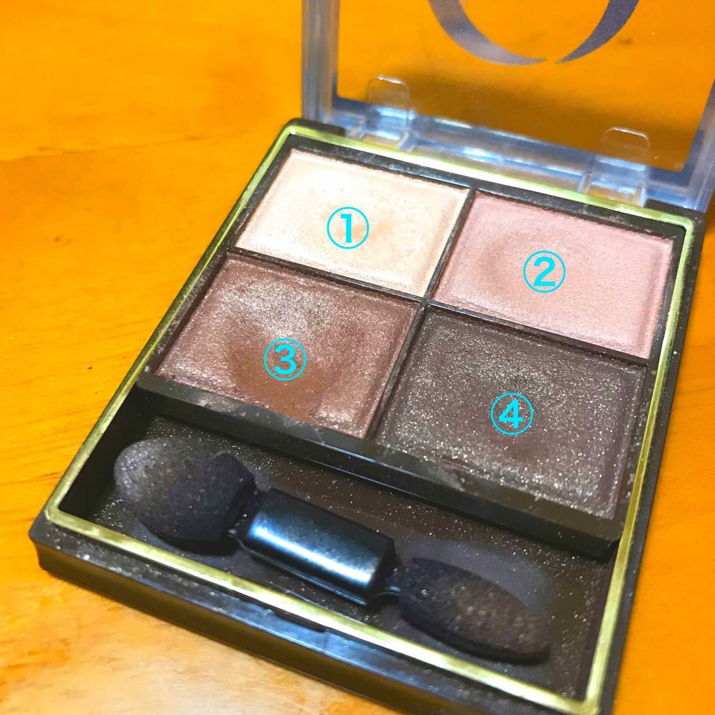 スキニーリッチシャドウ/excel/アイシャドウパレットを使ったクチコミ(3枚目)