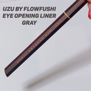 EYE OPENING LINER/UZU BY FLOWFUSHI/リキッドアイライナーを使ったクチコミ（1枚目）