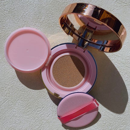 ピンクティーツリーカバークッション/APLIN/クッションファンデーションを使ったクチコミ(2枚目)