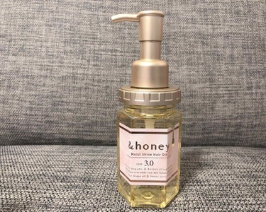 モイストシャイン ヘアオイル3.0/&honey/ヘアオイルを使ったクチコミ（1枚目）