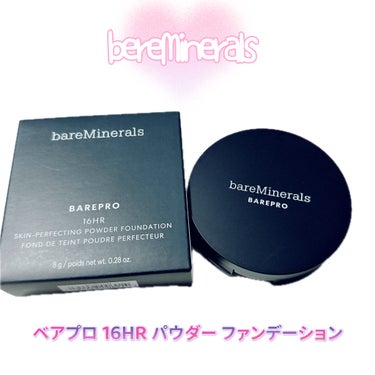 bareMinerals ベアプロ 16HR パウダー ファンデーションのクチコミ「ベアプロ 16HR パウダー ファンデーション

汗や皮脂に強く、化粧崩れのない美肌カバーが持.....」（1枚目）