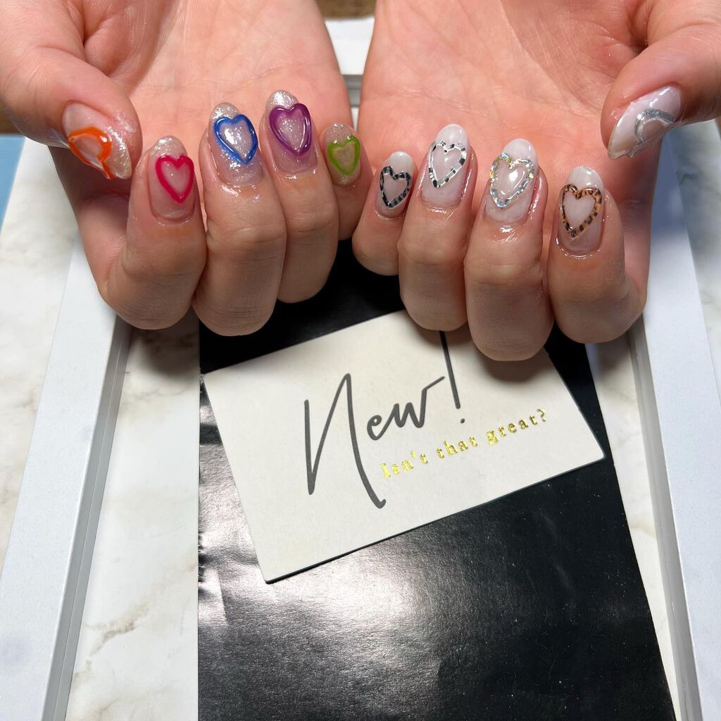 cst on LIPS 「#toy#🍭#🍬#🦄#❤️#💚#💜#🧡#💙💅#ネイル好きな人と..」(2枚目)