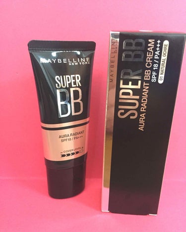 SP BB オーラ ラディアント 01 ナチュラル オークル/MAYBELLINE NEW YORK/BBクリームを使ったクチコミ（2枚目）