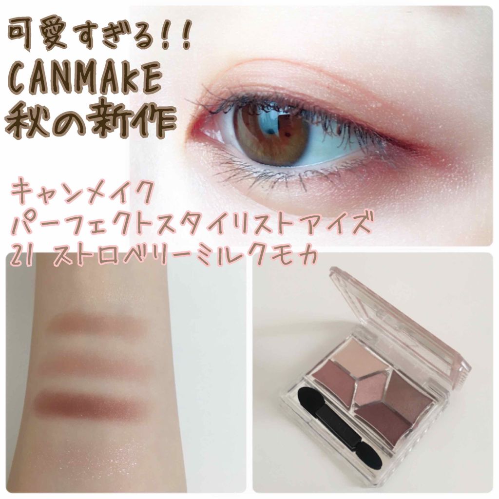 【旧品】パーフェクトスタイリストアイズ/キャンメイク/アイシャドウパレットを使ったクチコミ(1枚目)