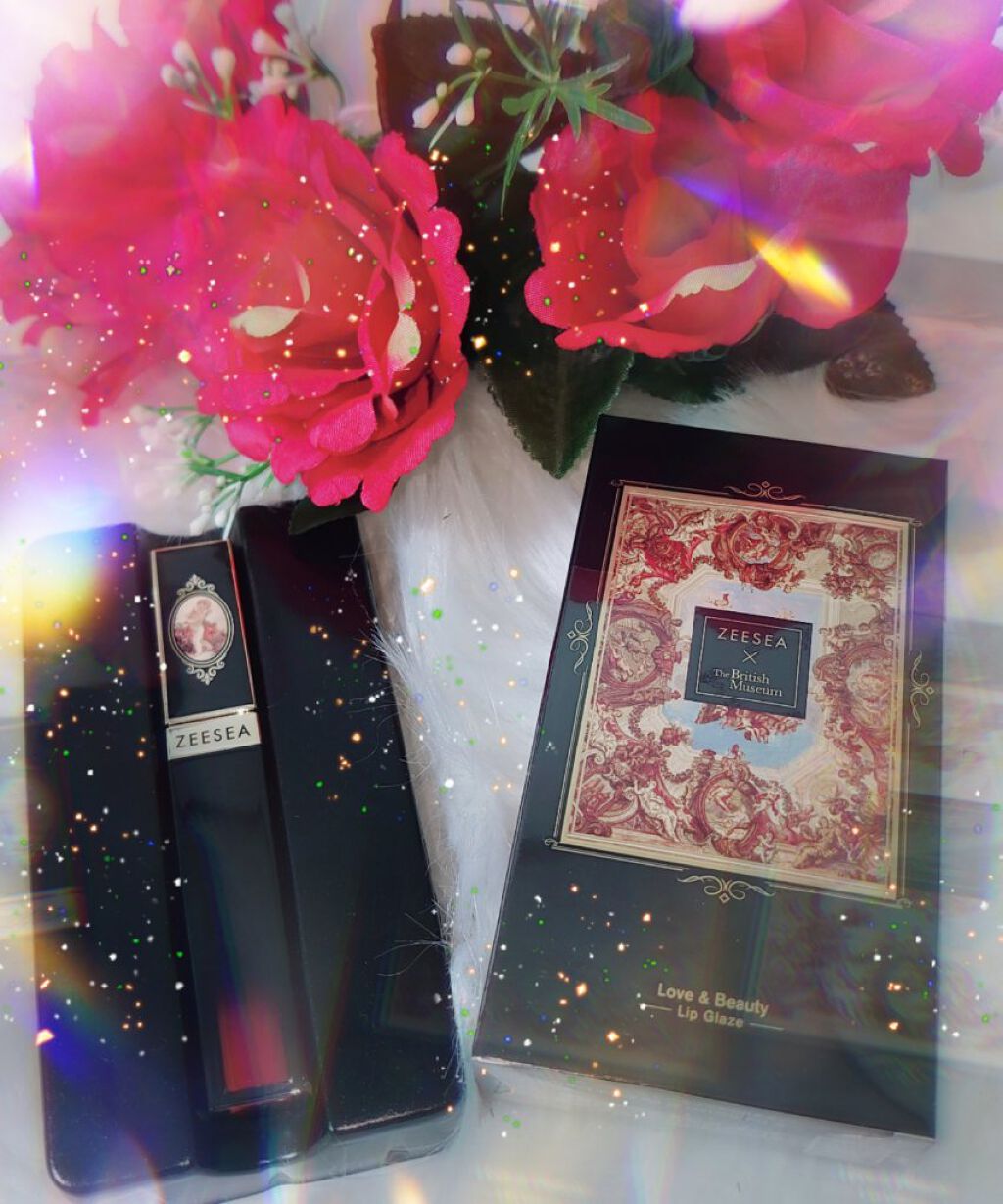 ZEESEAエィンジェルキューピッド 瑠璃リップグロス/ZEESEA/リップグロスを使ったクチコミ（1枚目）