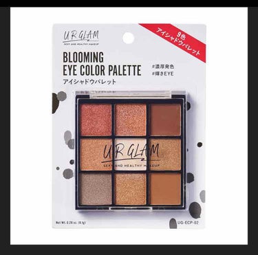 UR GLAM　BLOOMING EYE COLOR PALETTE/U R GLAM/アイシャドウパレットを使ったクチコミ（3枚目）