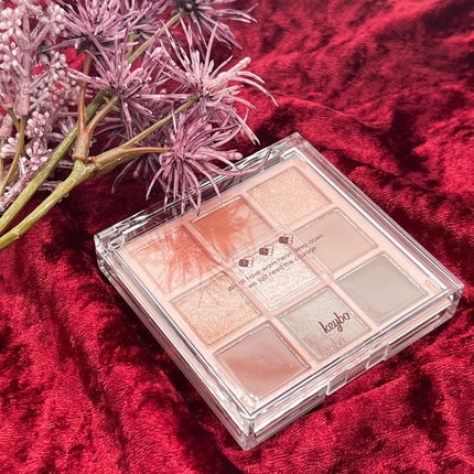 KEYBO FALL IN LOVE SHADOW PALETTE/keybo/アイシャドウパレットを使ったクチコミ(1枚目)