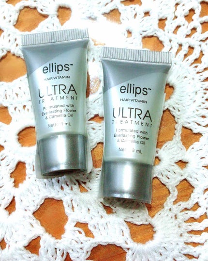 ヘアーオイル【シャイニーブラック】/ellips/ヘアオイルを使ったクチコミ(2枚目)