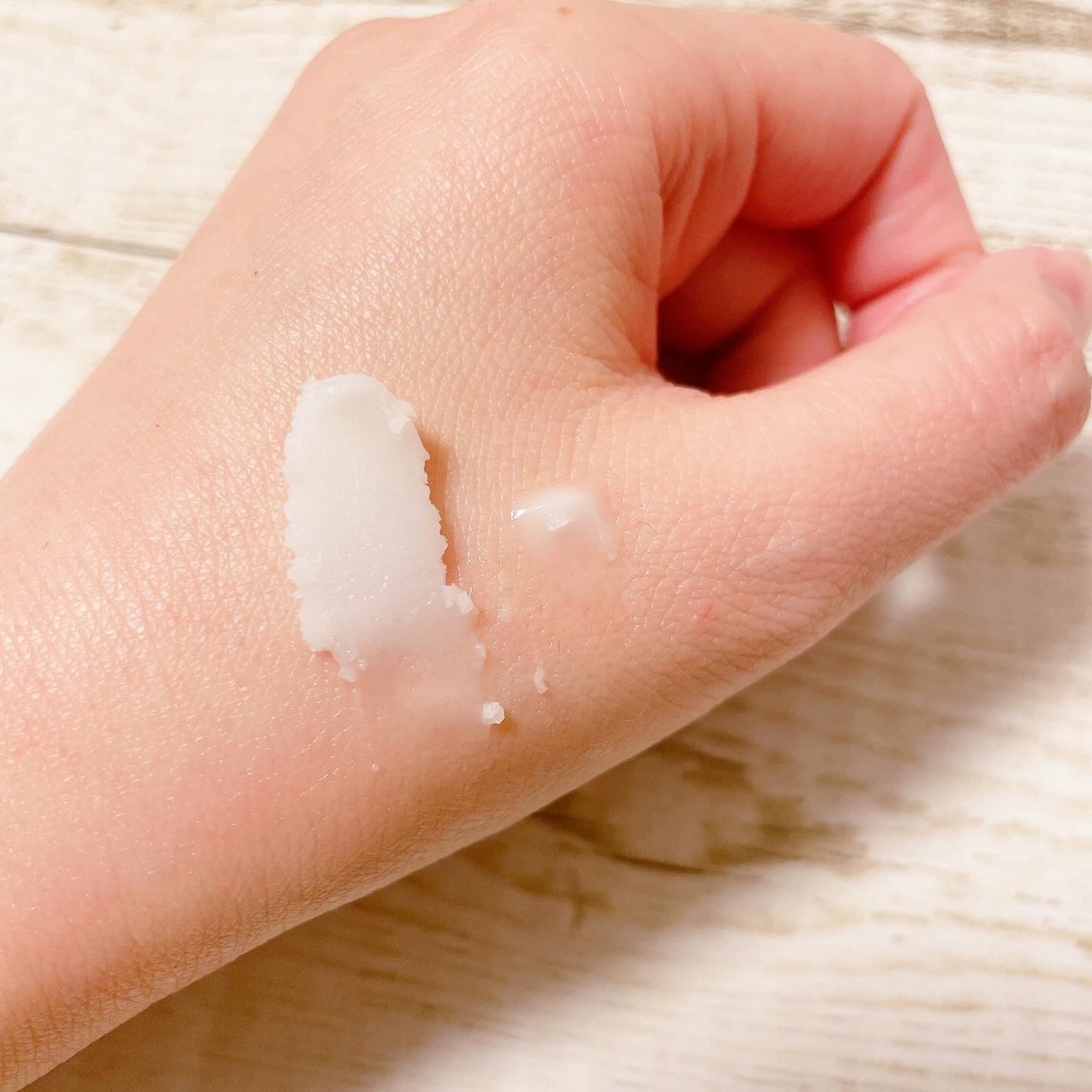 シンクロヌーディー フラワーバタークレンジングバーム/C THE PUBLIC ORGANIC/クレンジングバームを使ったクチコミ(5枚目)