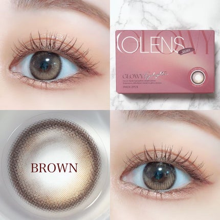 Eyelighter Glowy 1Month/OLENS/カラーコンタクトレンズを使ったクチコミ(5枚目)