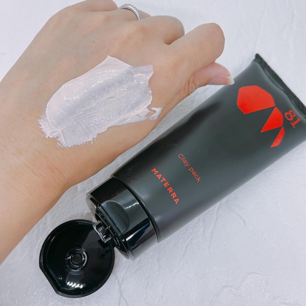 ８１マテラ クレイパック/MATERRA81/洗い流すパック・マスクを使ったクチコミ（3枚目）