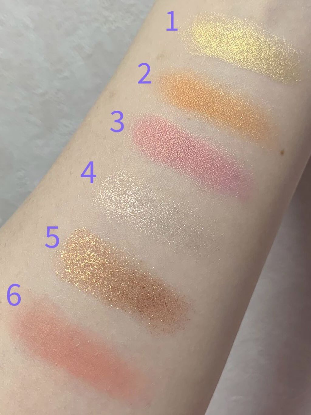 星空12色アイシャドウパレット/VCND/アイシャドウパレットを使ったクチコミ（3枚目）