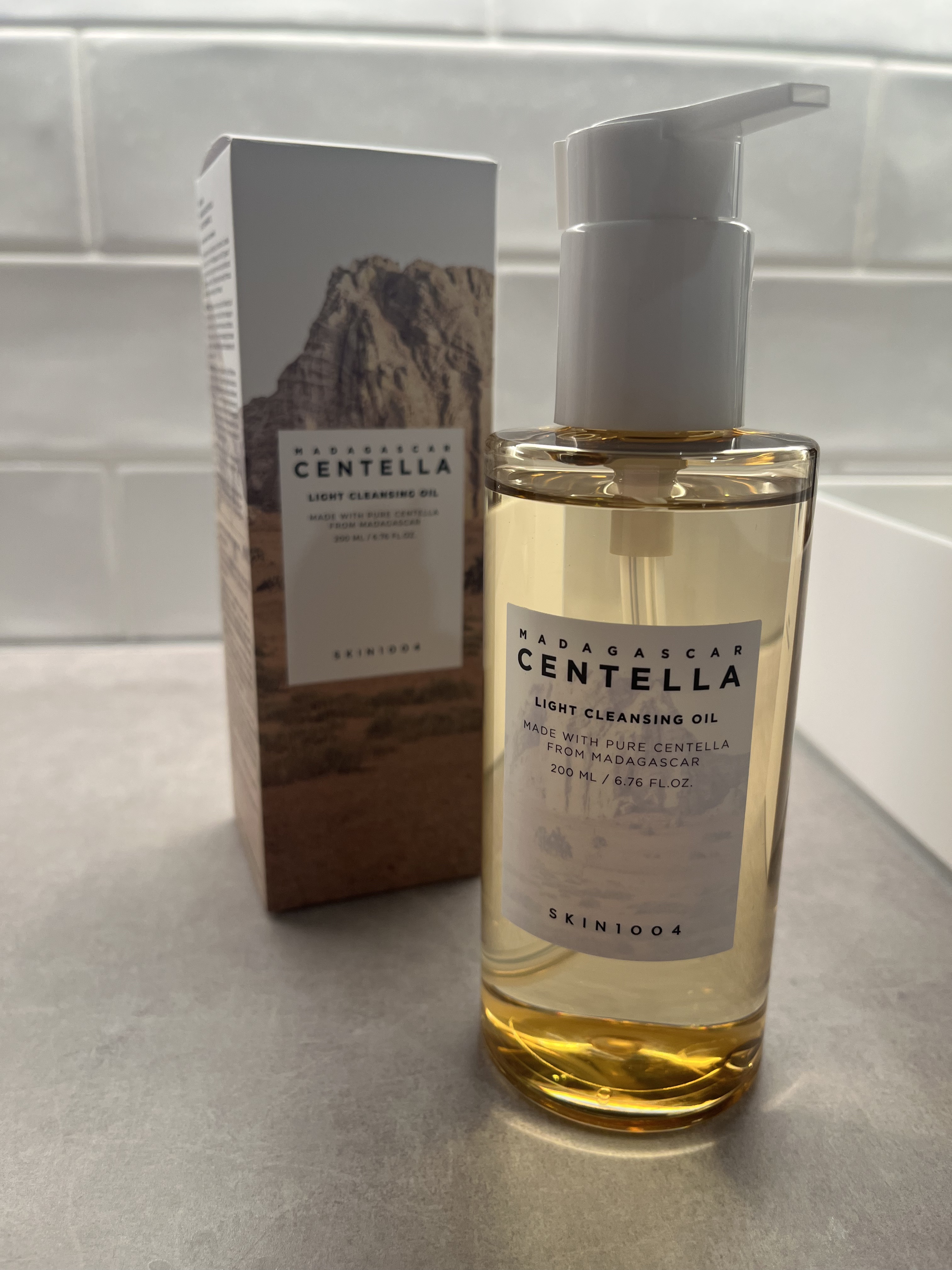 センテラ ライトクレンジングオイル/SKIN1004/オイルクレンジングを使ったクチコミ（1枚目）