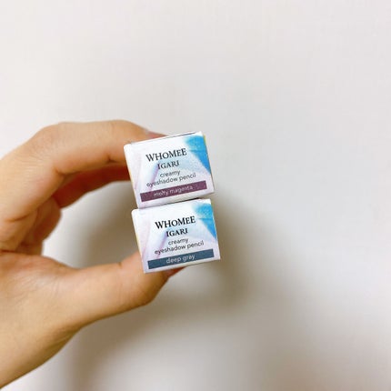 クリーミーアイシャドウペンシル deep gray ディープグレイ/WHOMEE/スティックアイシャドウの画像
