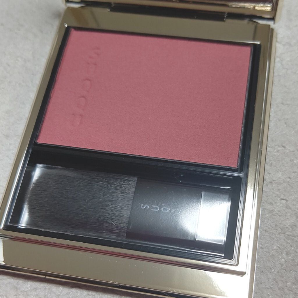 メルティング パウダー ブラッシュ/SUQQU/パウダーチークを使ったクチコミ(2枚目)