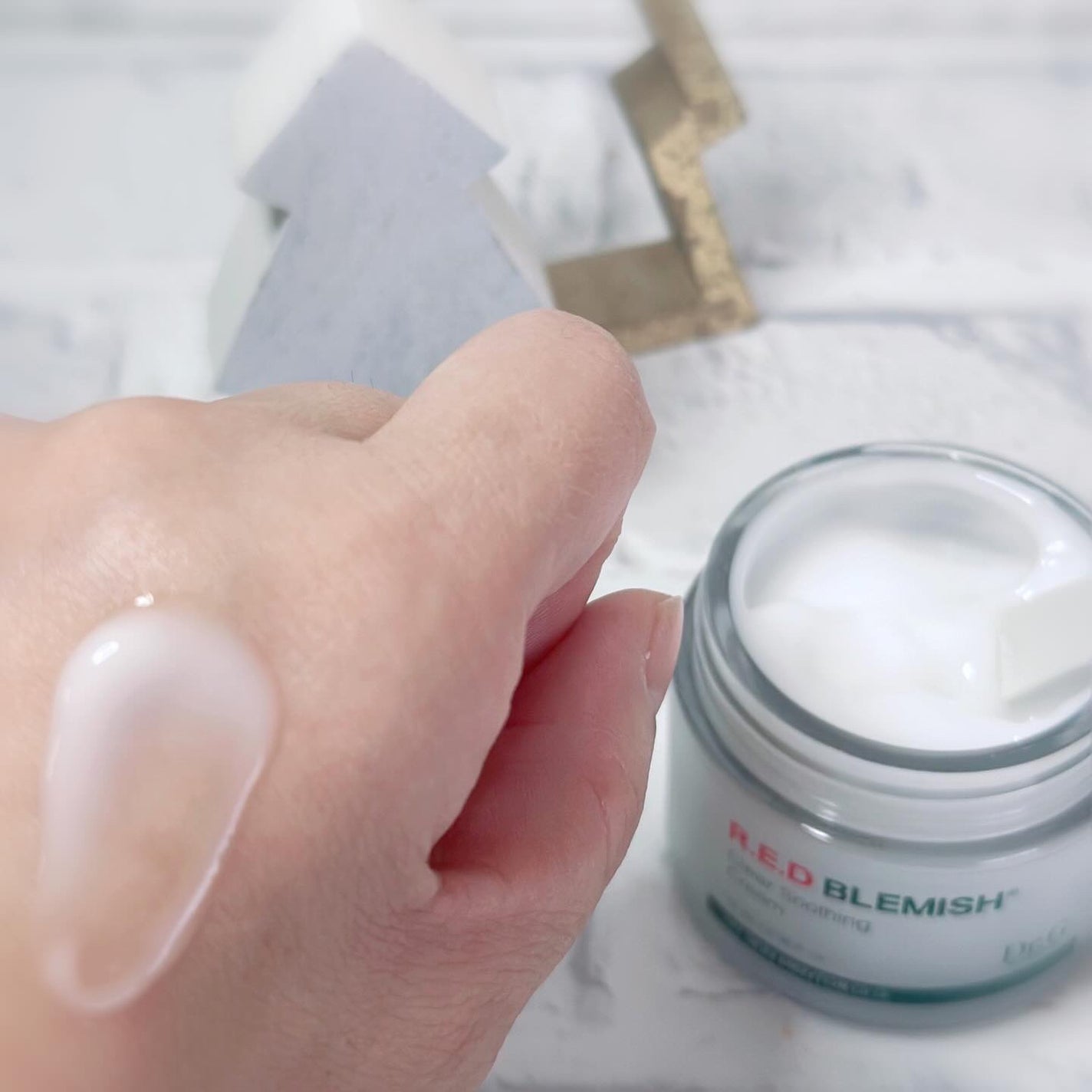 レッドブレミッシュ クリアスージングクリーム/Dr.G/フェイスクリームを使ったクチコミ(3枚目)