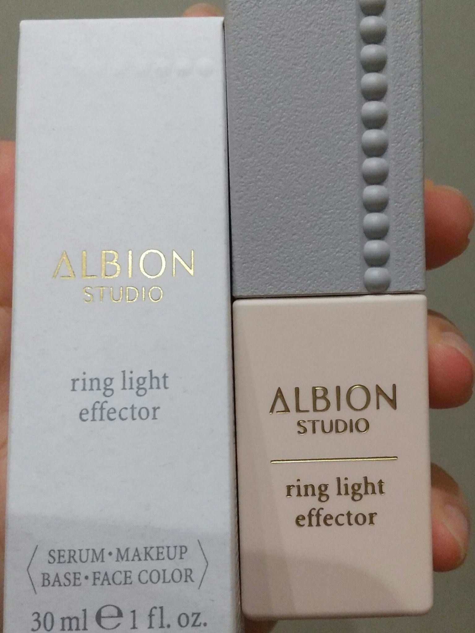 スタジオ リングライト エフェクター/ALBION/化粧下地を使ったクチコミ（1枚目）