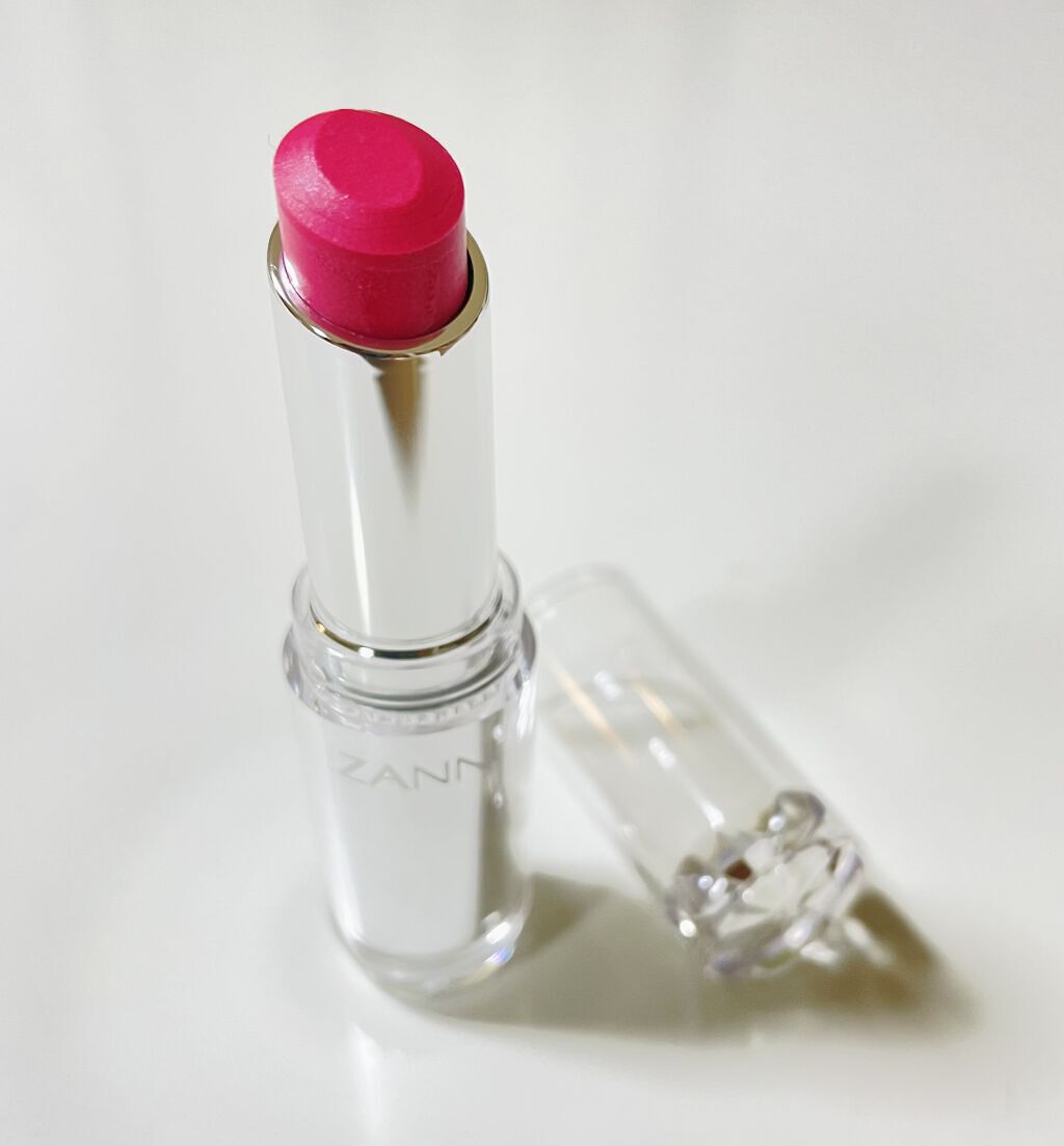 ラスティンググロスリップ/CEZANNE/口紅を使ったクチコミ（2枚目）