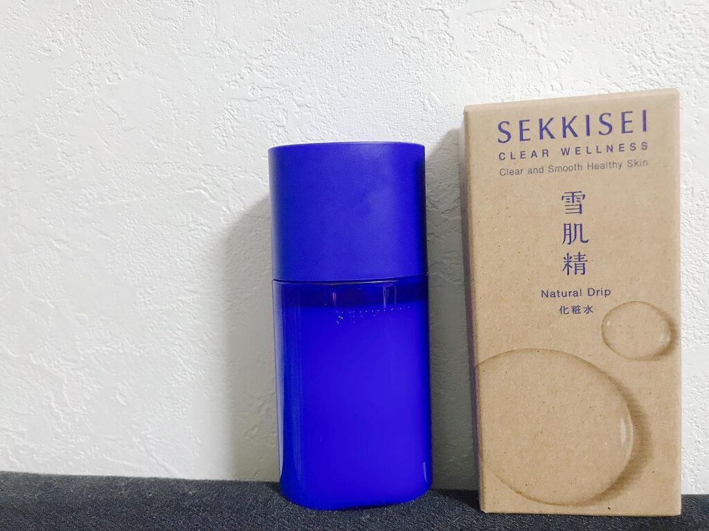 クリアウェルネス ナチュラル ドリップ/雪肌精/化粧水を使ったクチコミ（1枚目）