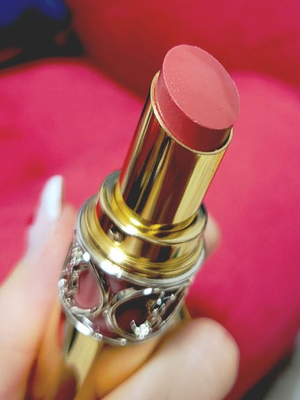 ルージュ ヴォリュプテ シャイン No.150 ヌード ランジェリー/YVES SAINT LAURENT BEAUTE/口紅を使ったクチコミ(1枚目)