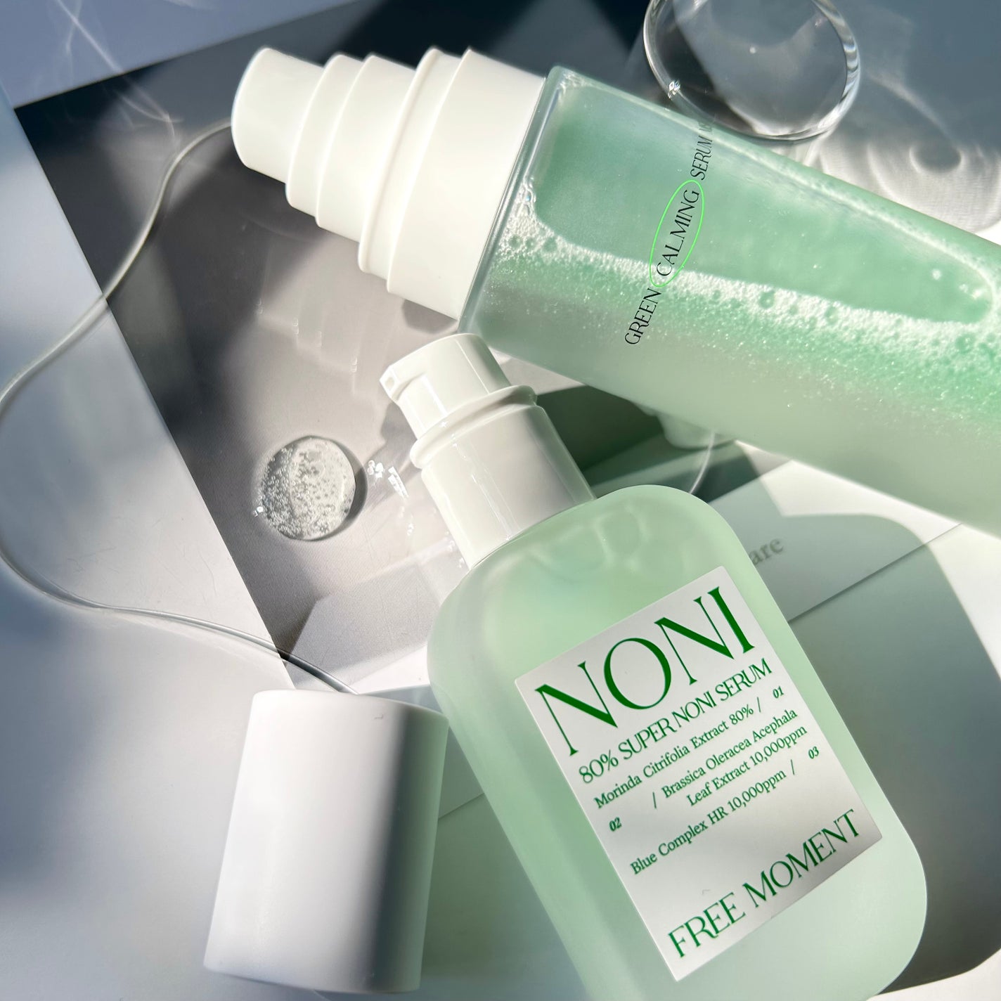 グリーンカーミングセラムミスト/Free Moment /ミスト状化粧水を使ったクチコミ(8枚目)