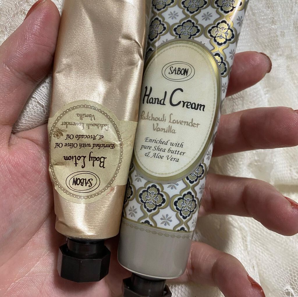 ハンドクリーム パチュリ・ラベンダー・バニラ パチュリ・ラベンダー・バニラ 50ml/SABON/ハンドクリームを使ったクチコミ（2枚目）