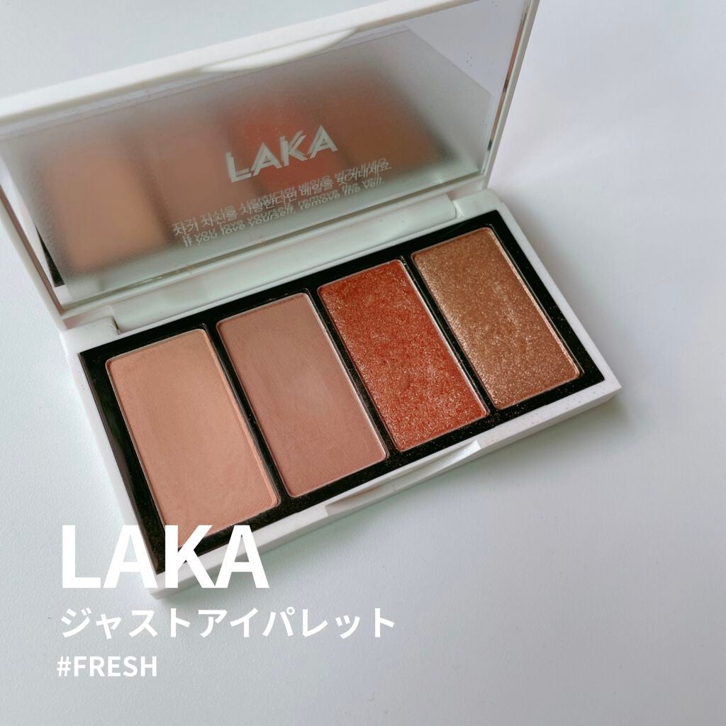 ジャストアイパレット/Laka/アイシャドウパレットを使ったクチコミ(4枚目)