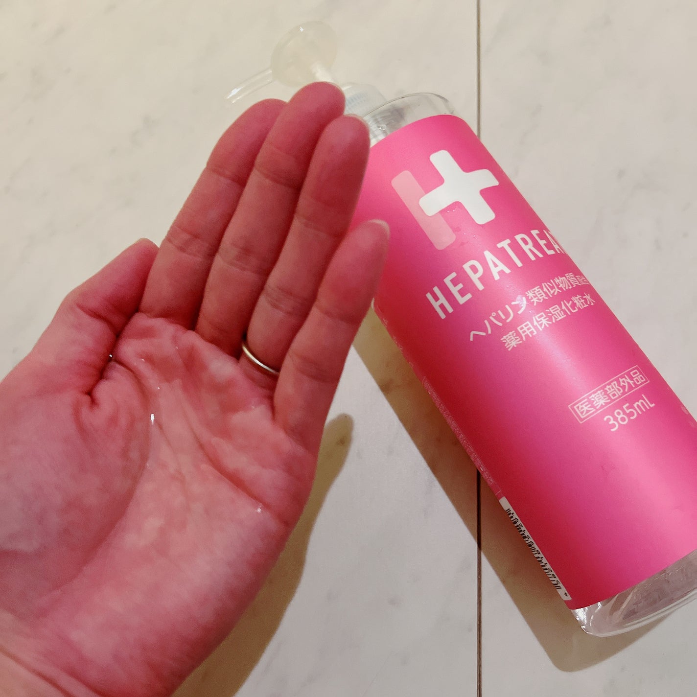 ヘパトリート 薬用保湿化粧水/ゼトックスタイル/化粧水を使ったクチコミ(3枚目)