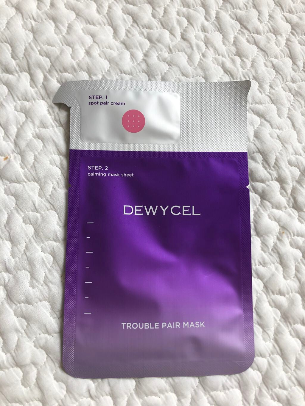 トラブルペアーマスク/DEWYCEL/シートマスク・パックを使ったクチコミ(3枚目)
